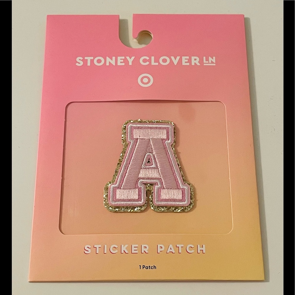 Brand New Stoney Clover Lane x Target Collaboration Letter A Patch